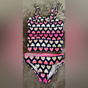 OshKosh b’Gosh Heart Patterned Swimwear Set